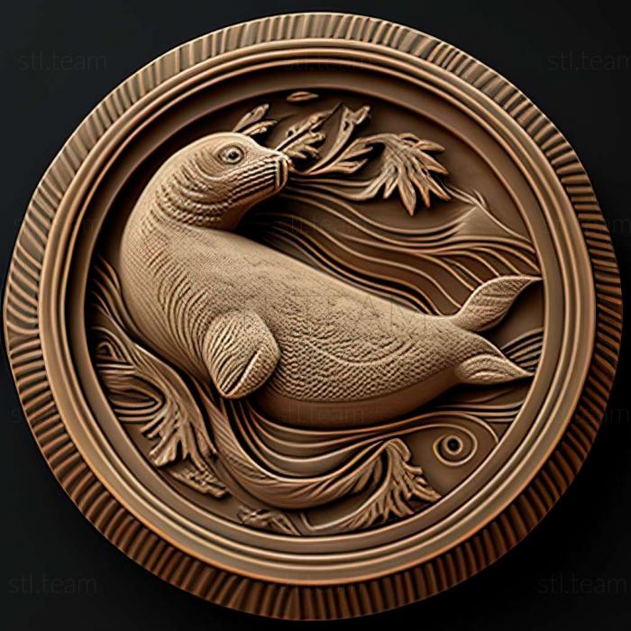 3D model seal (STL)